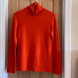 JCrew 100% Cashmere Turtleneck Sweater, small